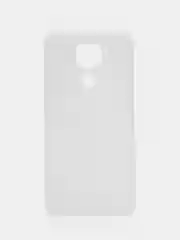 Белый чехол силиконовый LuxCase для Xiaomi Redmi Note 9
