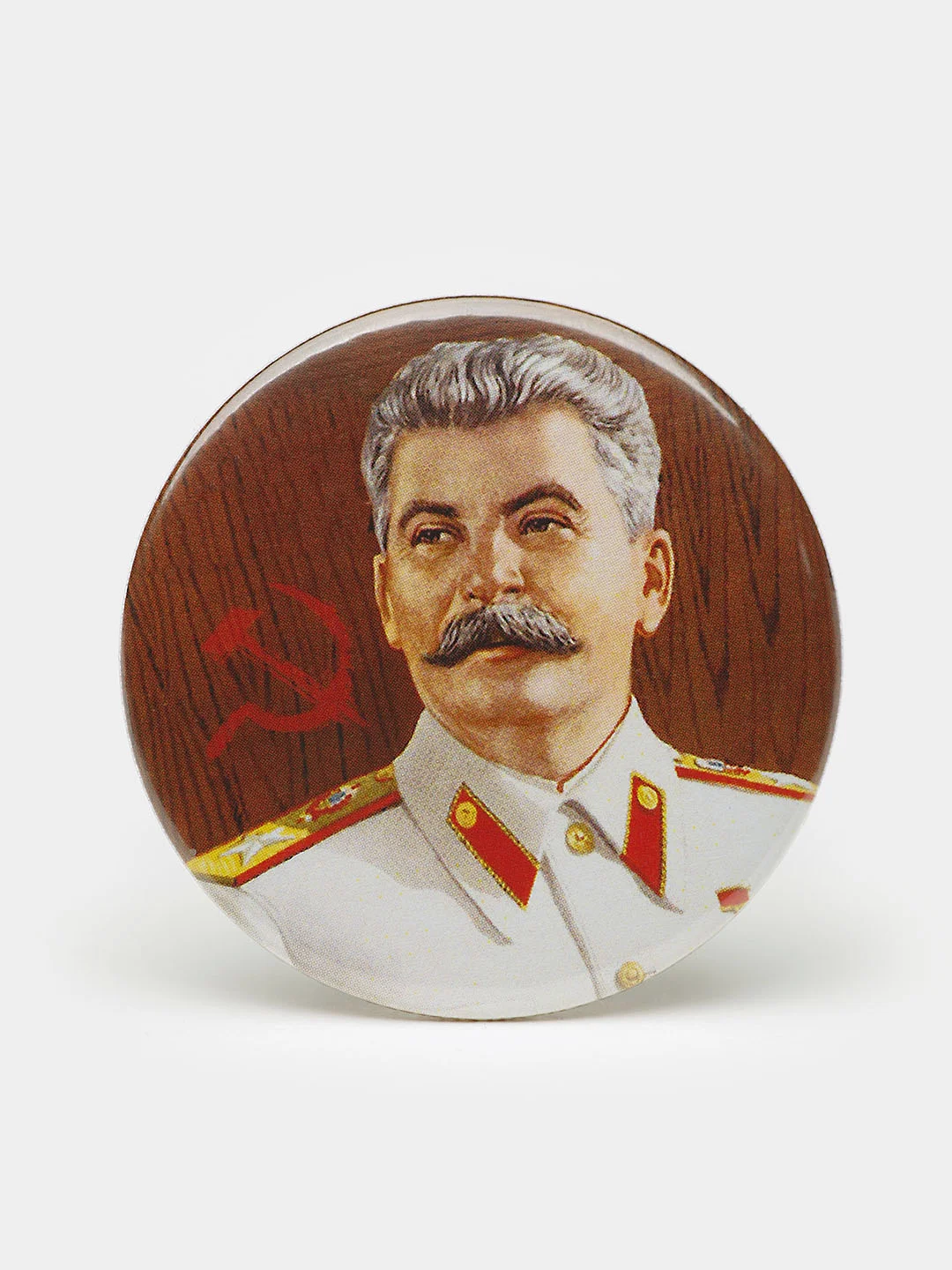 Набор из трёх значков "Сталин", 37 мм