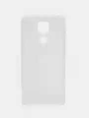Белый чехол силиконовый LuxCase для Xiaomi Redmi Note 9