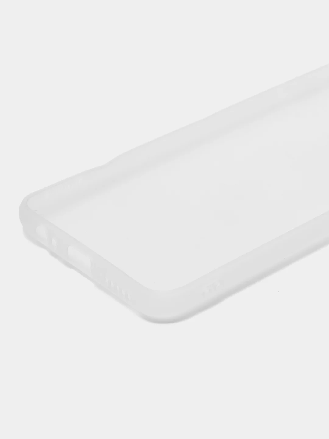 Белый чехол силиконовый LuxCase для Xiaomi Redmi Note 9