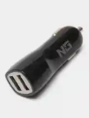 Устройство зарядное, автомобильное, 2 x USB, 2A