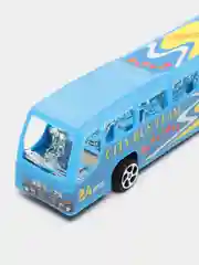 Аметистовый игрушечный автобус, инерционная игрушка для мальчика