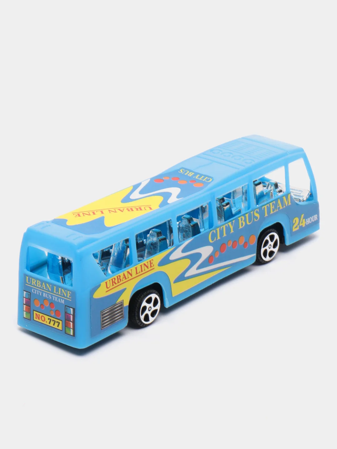 Аметистовый игрушечный автобус, инерционная игрушка для мальчика