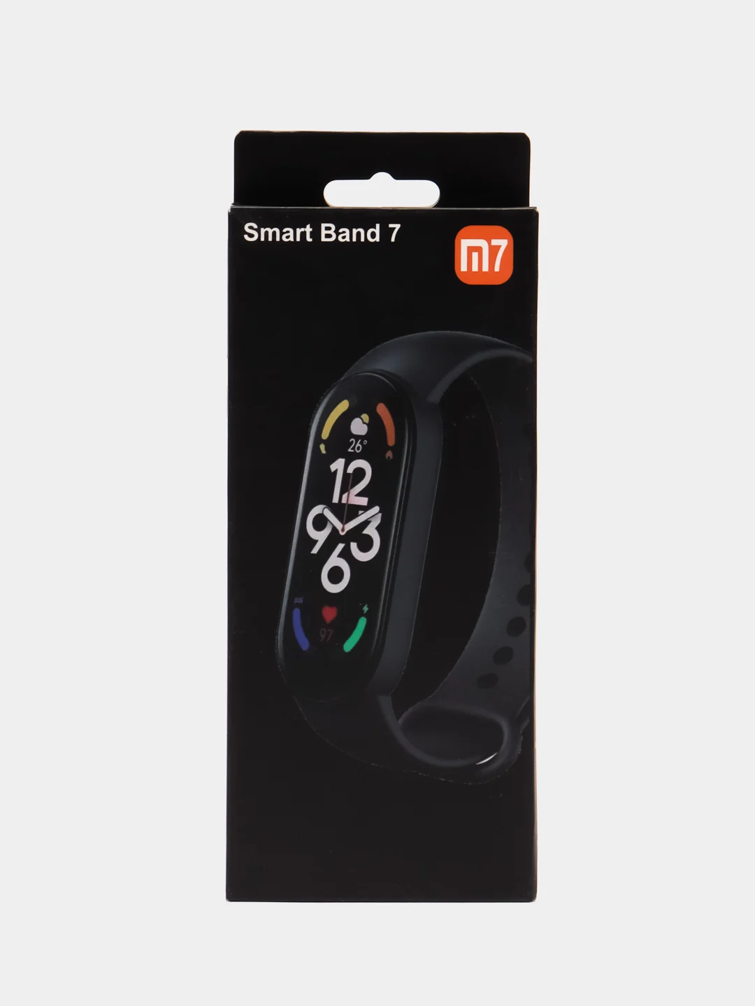 Красный фитнес браслет M7