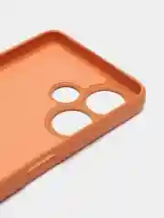 Коричневый чехол для Infinix HOT 30 (Инфиникс Хот 30), Silicone Case