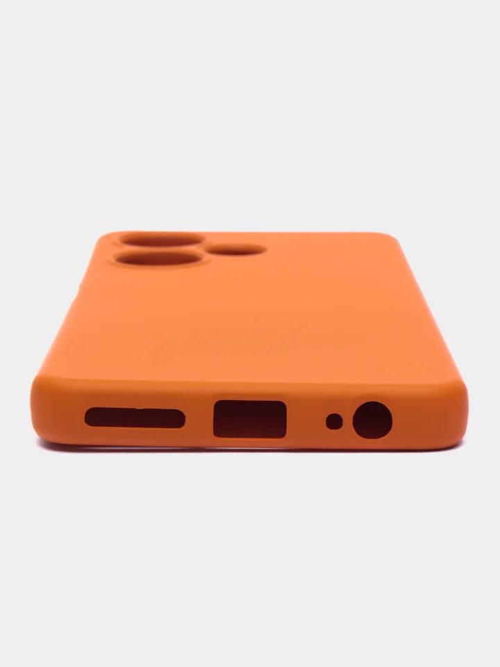 Коричневый чехол для Infinix HOT 30 (Инфиникс Хот 30), Silicone Case