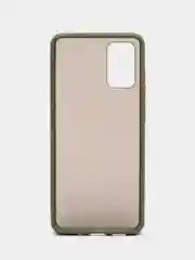 Зеленый чехол для Samsung S20+ (S20 Plus) матовый противоударный
