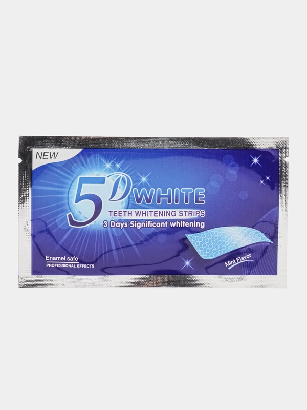 Отбеливающие полоски для зубов 5D White