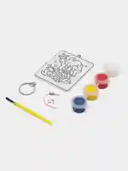 Багровый набор "Сделай сам": раскраска и 3D брелок