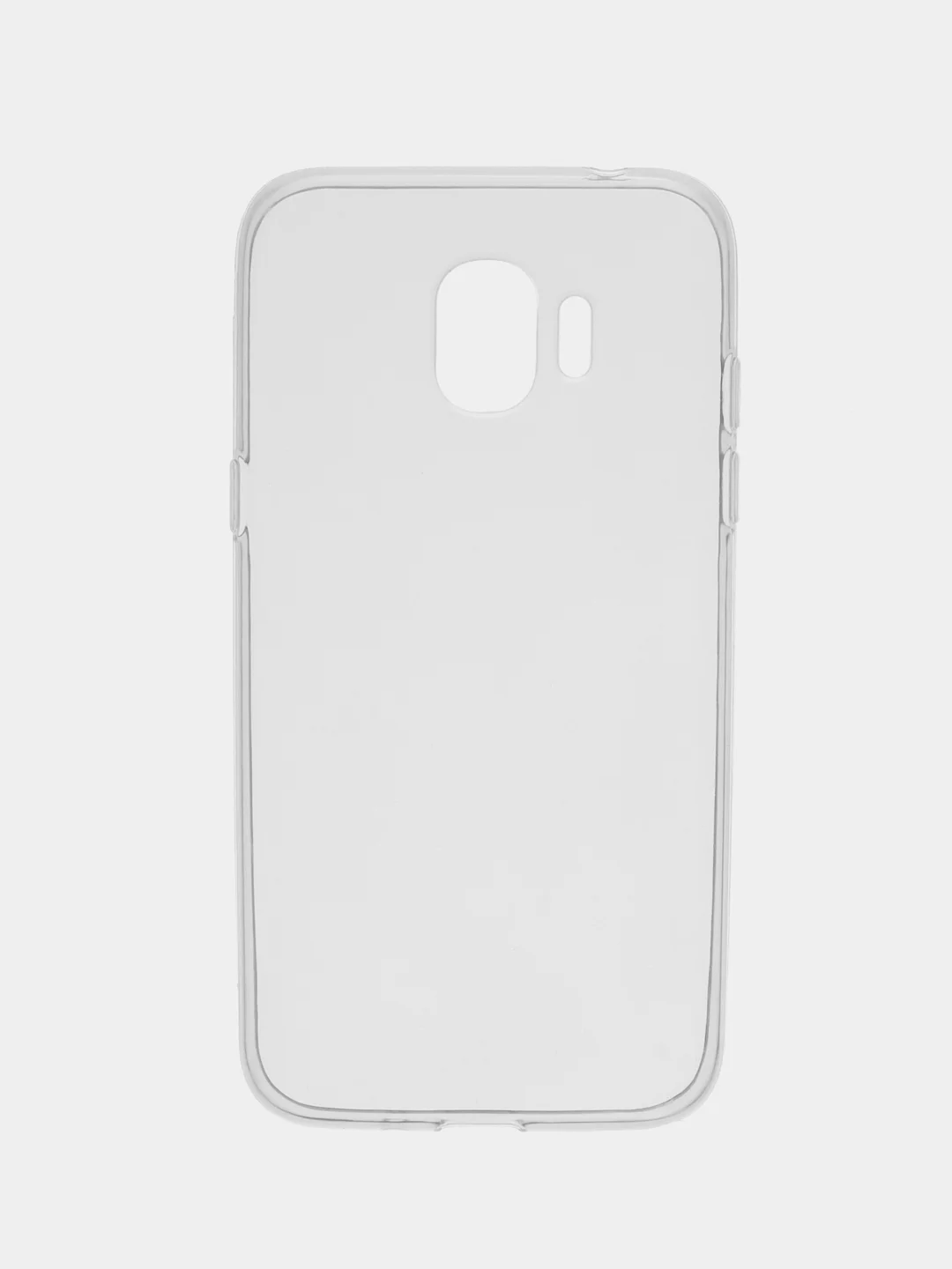 Красный силиконовый чехол накладка на Samsung Galaxy J2 Pro (2018)