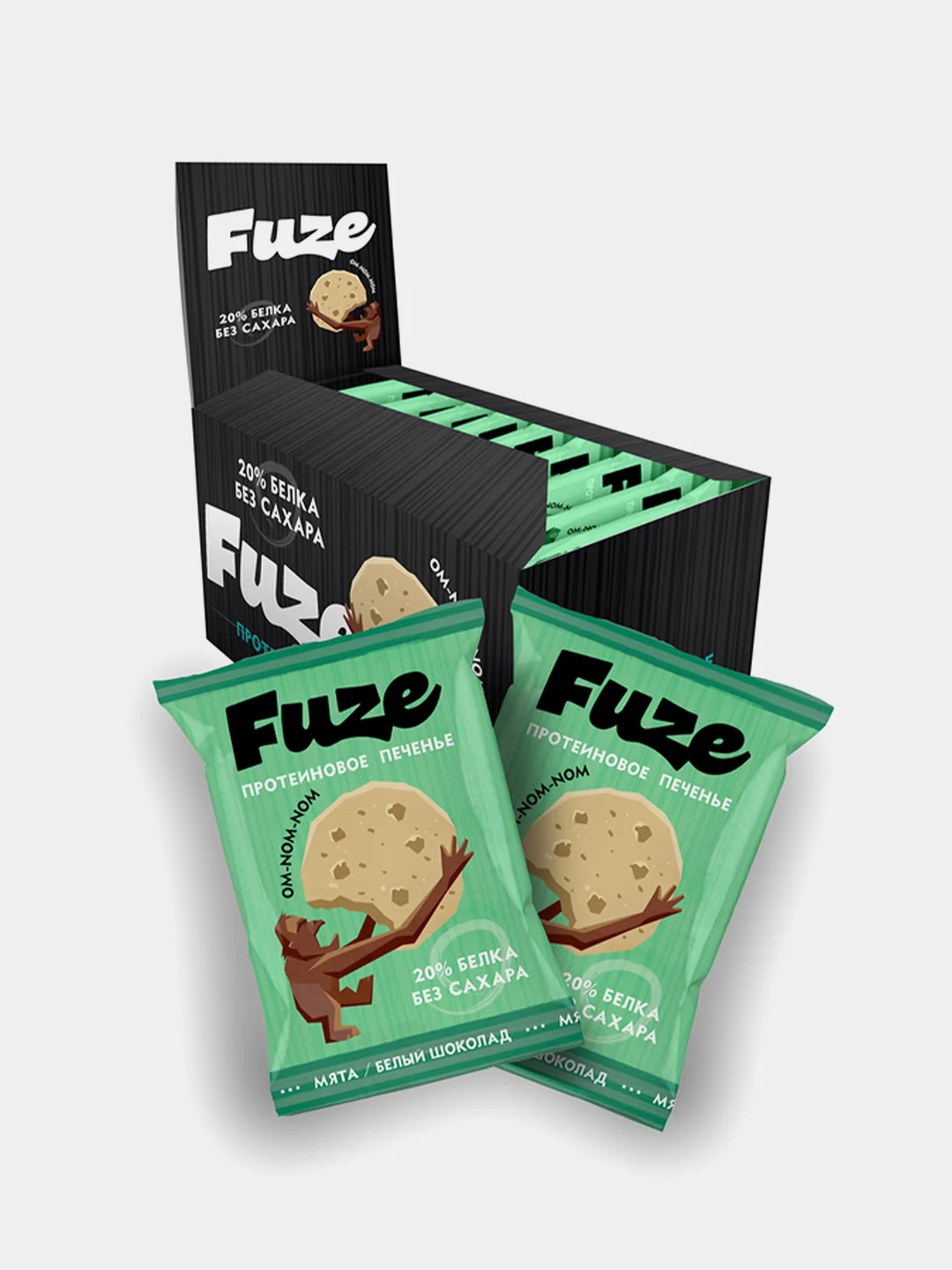 Протеиновое печенье Fuze, 40 г
