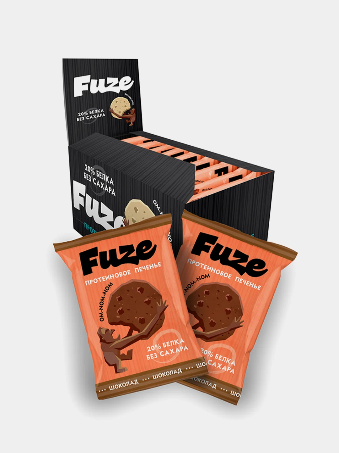 Протеиновое печенье Fuze, 40 г