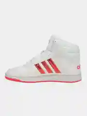 Белый кеды женские Adidas Hoops 2.0 Mid FW5695