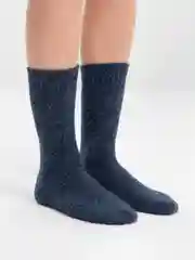 Синий женские зимние носки