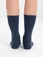 Синий женские зимние носки
