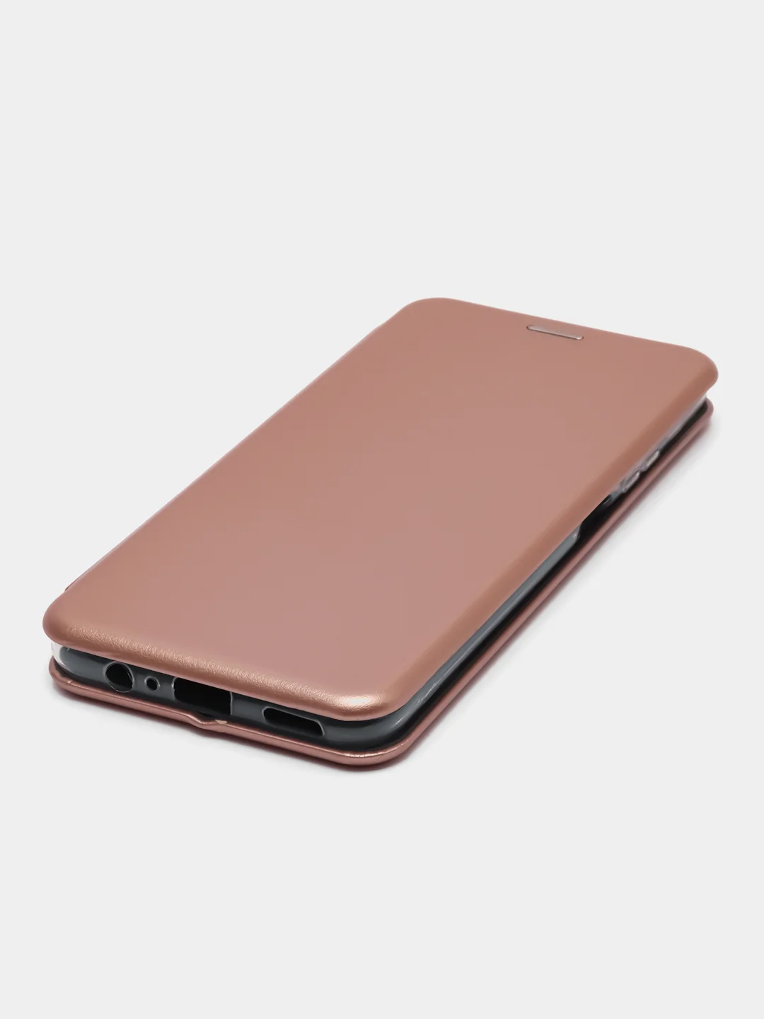 Розовый чехол-книжка для Huawei Honor X7A (Хуавей Хонор Х7A)