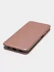Розовый чехол-книжка для Huawei Honor X7A (Хуавей Хонор Х7A)