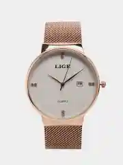 Наручные часы Lige 9801 с календарём, в подарочной упаковке