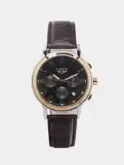 Багровый мужские наручные часы Lige 9810 с хронографом, в подарочной упаковке