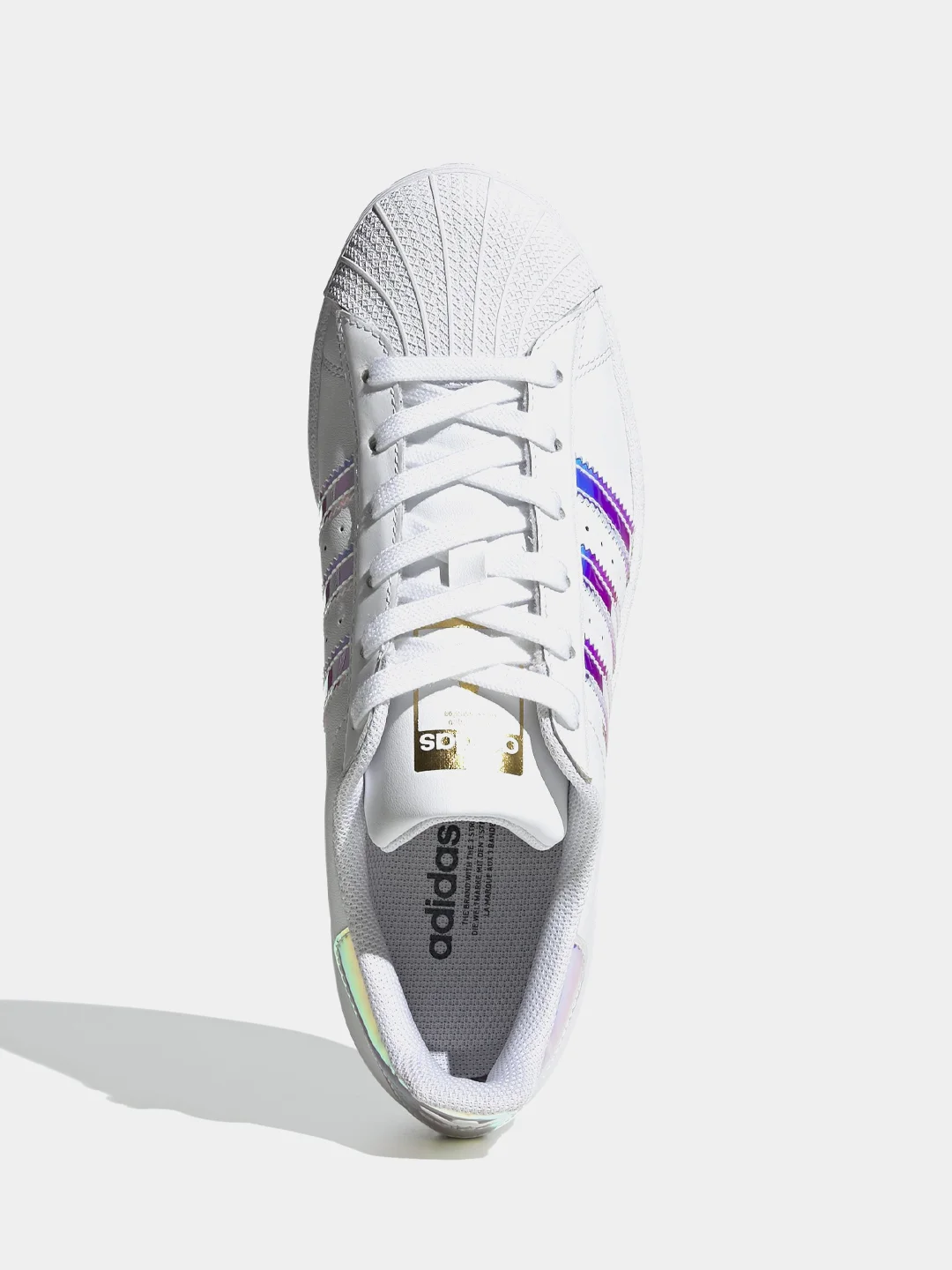 Белый кеды женские Adidas Superstar FX7565