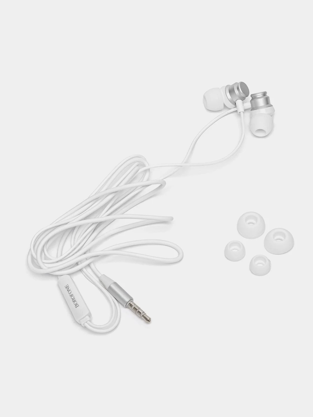 Красный наушники с микрофоном Borofone BM62 3.5 mm Jack