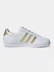 Белый кеды женские Adidas Superstar FX7483