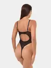 Черный женское боди, комплект нижнего белья, из сеточки