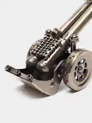 Бирюзовый украшение интерьера байк, мотоцикл "Harley Davidson", "Урал", "Hand Made", Пушка