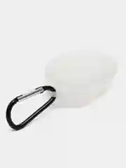 Оранжевый чехол с карабином для Xiaomi Redmi Airdots / Airdots S / Airdots 2 аирдотс наушников
