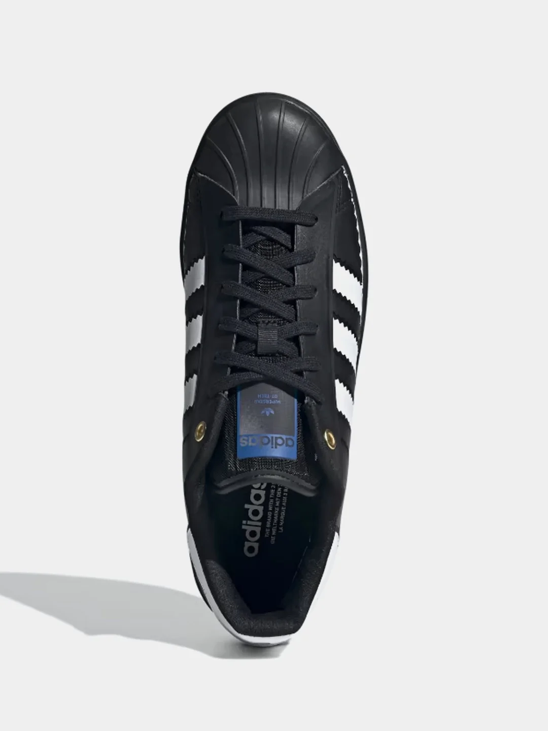 Черный кеды мужские Adidas Superstar OT GZ7634