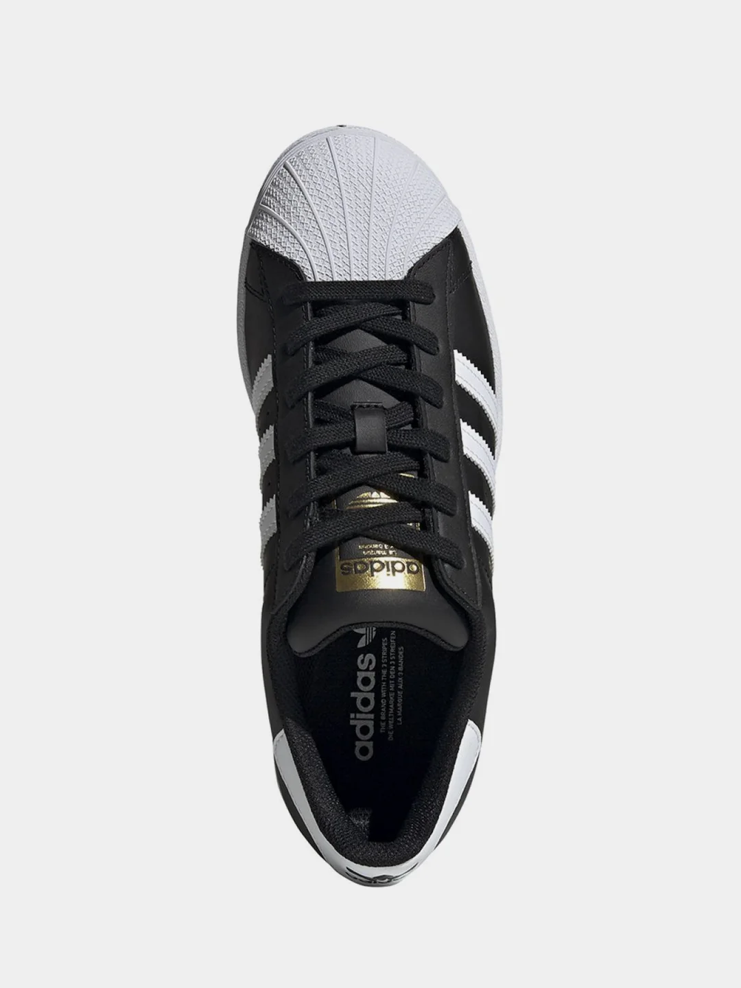 Черный кеды мужские Adidas Superstar FX5559