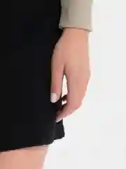 Черный женская юбка