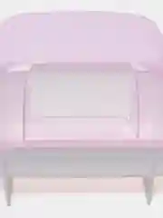 Розовый ванна для хомяка