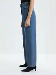 Индиго джинсы женские Zarina straight с высокой посадкой