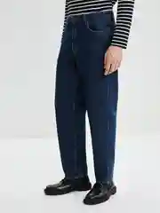 Индиго джинсы мужские Zarina tapered со средней посадкой стандартной длины