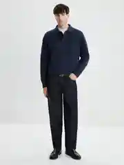 Индиго джинсы мужские Zarina tapered со средней посадкой стандартной длины