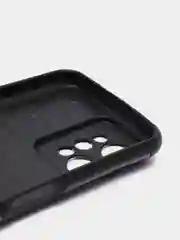 Индиго чехол Realme C31 / Реалми С31, силиконовый, под кожу, с рисунком