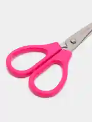 Коралловый ножницы детские пластиковые с футляром