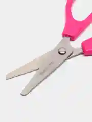 Коралловый ножницы детские пластиковые с футляром