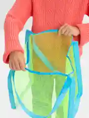 Сумка пляжная для песочницы, 35 х 32 х 22 см, зелёная
