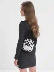 Белый сумка женская, подростковая, через плечо