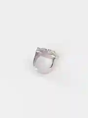 Серебряный кольцо женское массивное, заливное "Винтажное", 19 мм