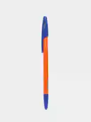Оранжевый ручка шариковая ErichKrause R-301 ORANGE 0.7, цвет чернил синий
