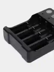 Черный зарядное устройство USB для аккумуляторных батареек 18650
