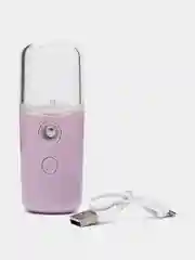 Сиреневый увлажнитель воздуха для лица и тела, портативный, usb