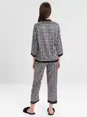 Черный пижама женская, 2 цвета