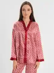 Алый пижама женская, 2 цвета