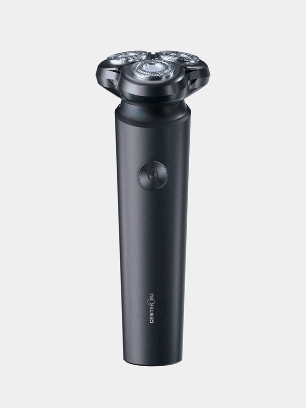 Бритва Centek CT-2156 2-х лезвие,+ ВЛАЖНОЕ БРИТЬЁ, 3 плав. головки, 60 мин от аккум-ра