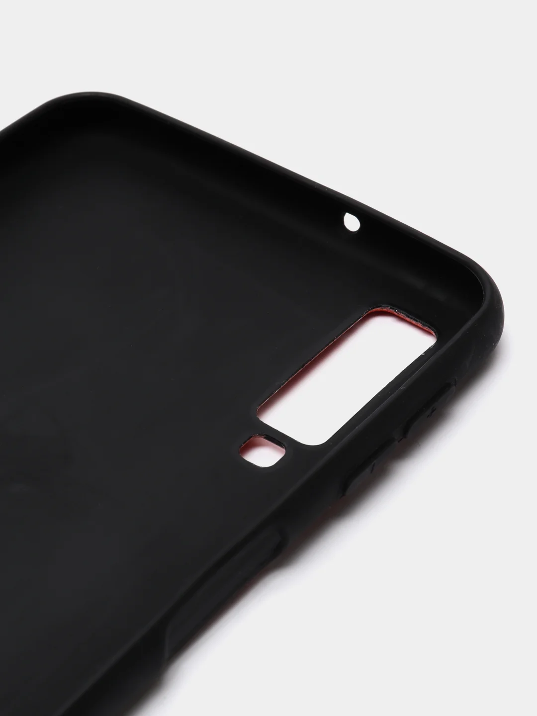 Красный силиконовый чехол с рисунком на Samsung A31/A51/A50/A50s/A30s/S8/S9/S10/S10e/lite/Plus