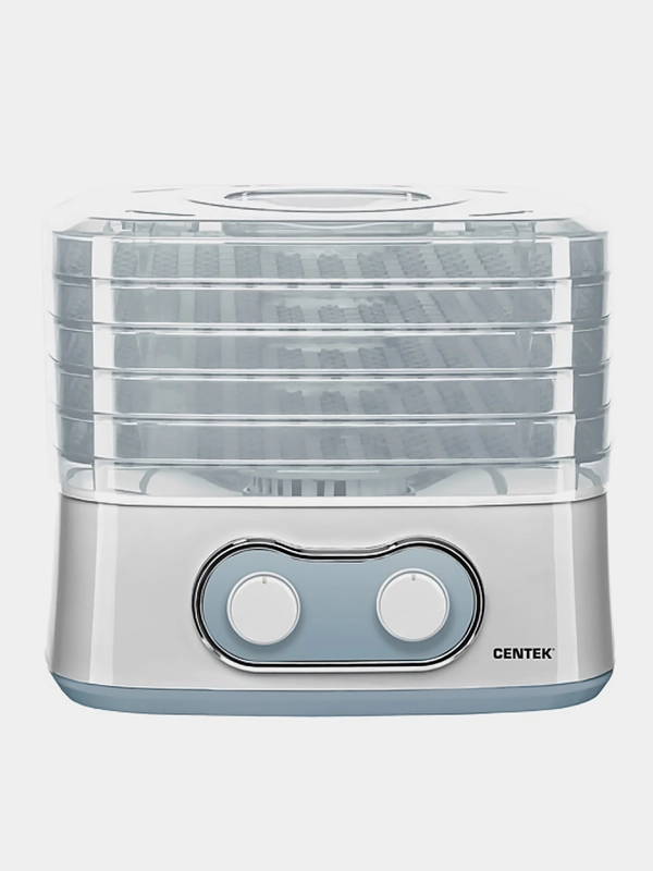 Сушилка для овощей Centek CT-1659 , объём 5 л, 270Вт, 5 поддонов, механическое управление